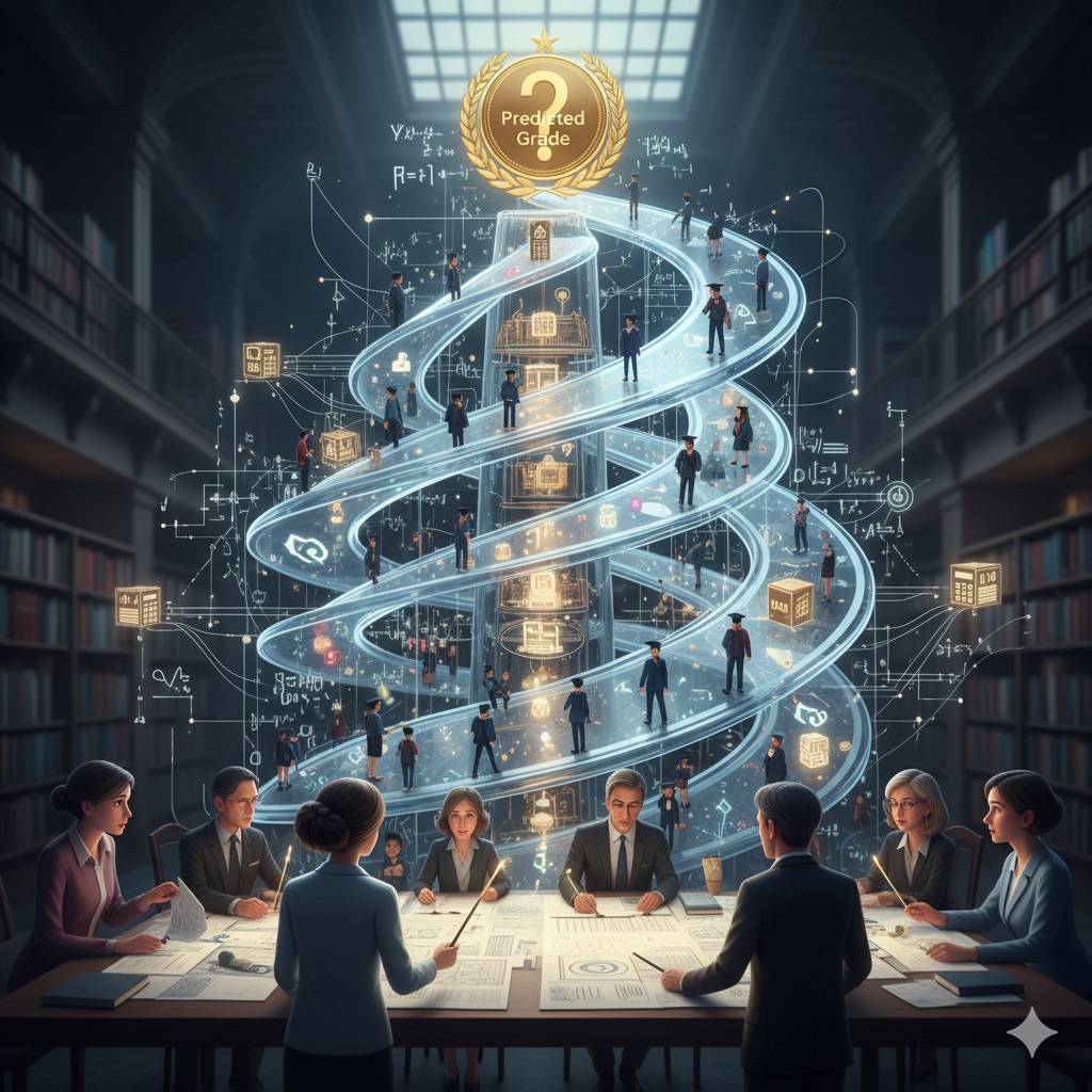 The Challenge of Predicting Real IB Grades