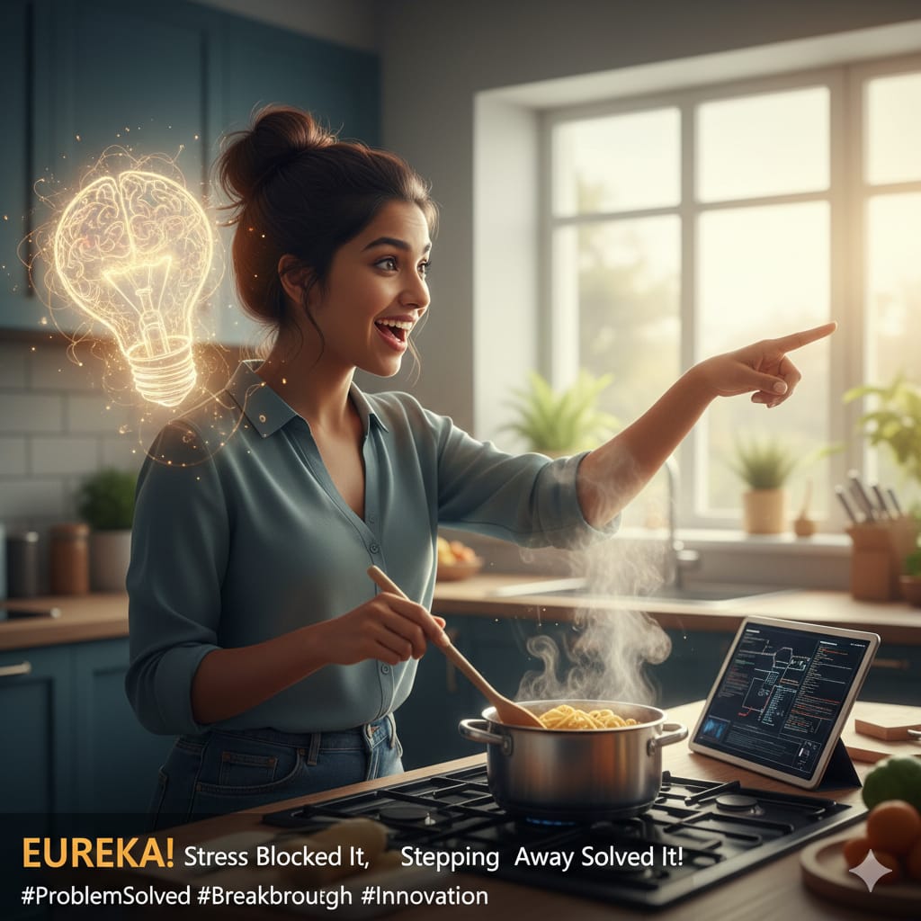 Stuck on a Problem? The Surprising Power of Stepping Away